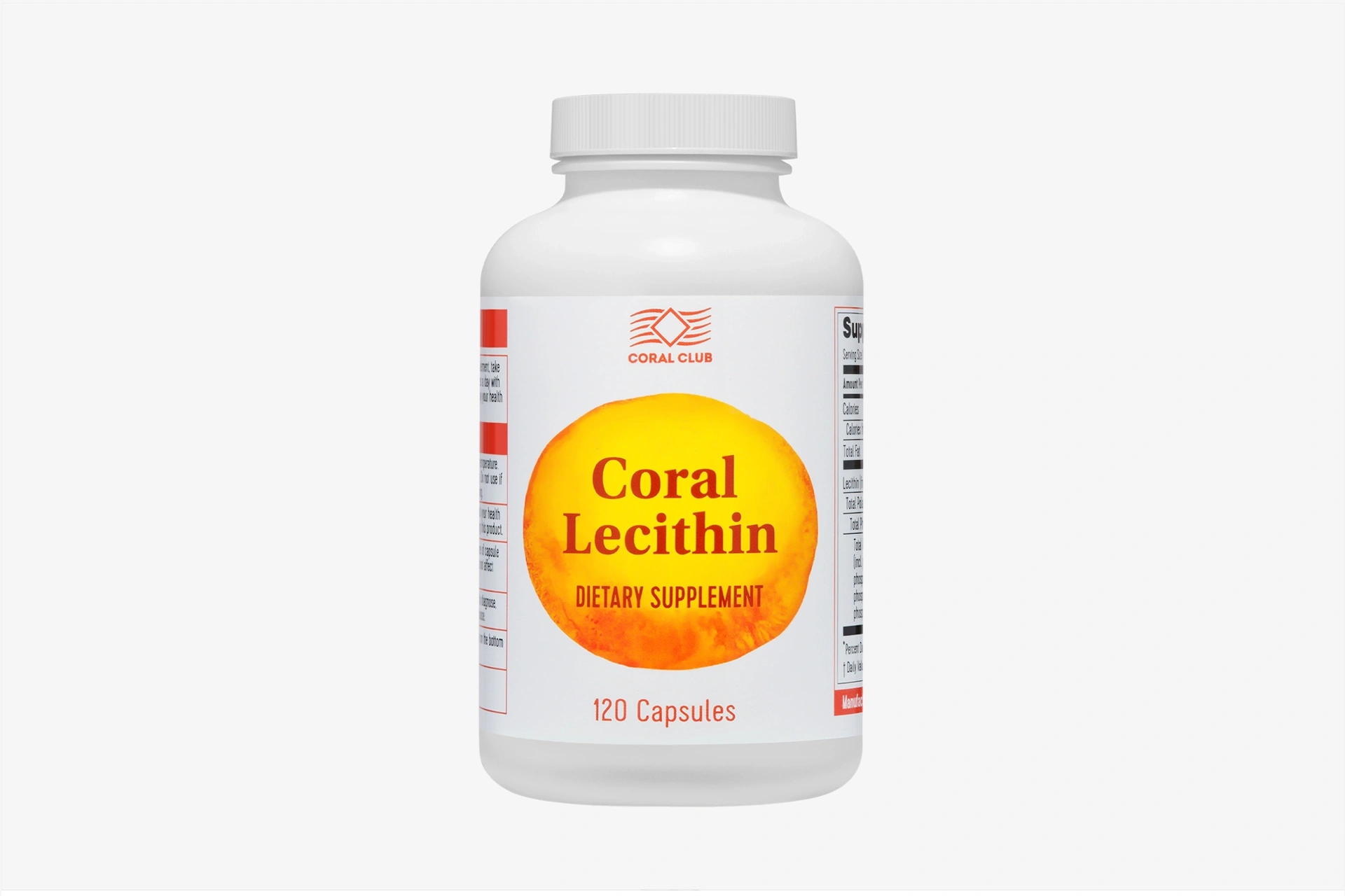 Coral Lecithin Fosfolipidler İçeren Takviye Edici Gıda